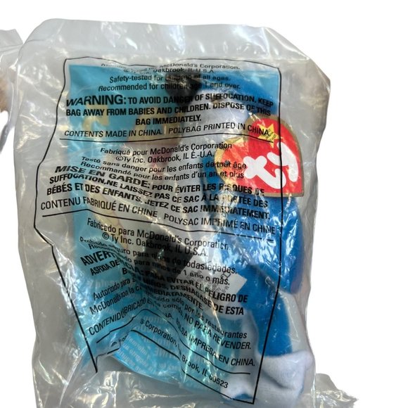 1999 McDonalds Ty Teeny Beanie Baby Full Set 12 Factory Sealed Tags Plush Stuffy - Picture 6 of 13